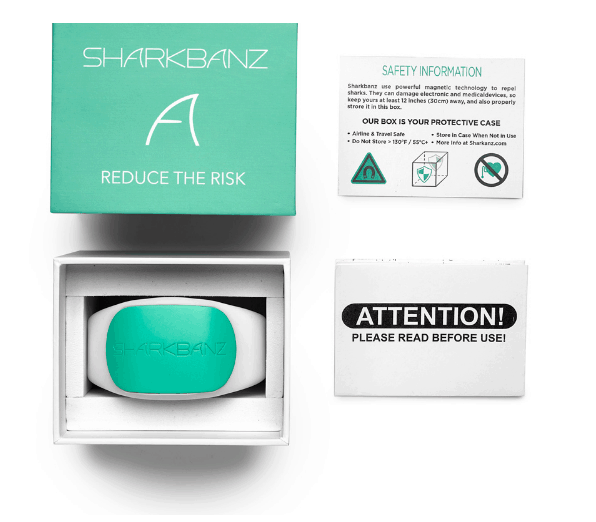 Sharkbanz Active Shark Deterrent -Whats in the box Sharkbanz Active Shark Deterrent -Whats in the box