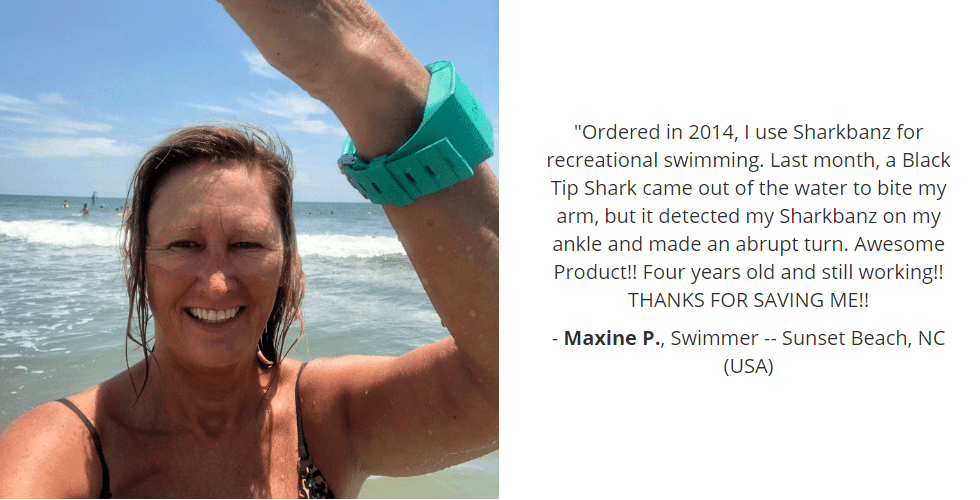 Sharkbanz-Testimonial-Maxine-P Real Sharkbanz Testimonials by Real People