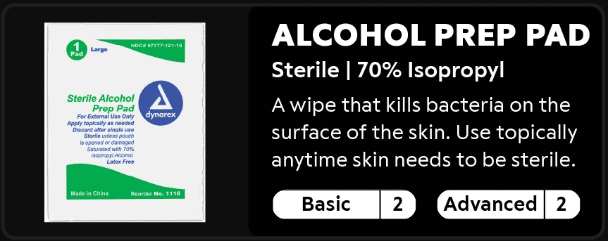 Alcohol Prep Pad 2-2
