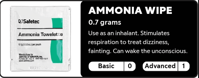 Ammonia Wipe 0-1