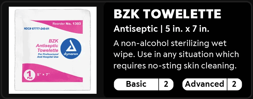 BZK Towelette 2-2