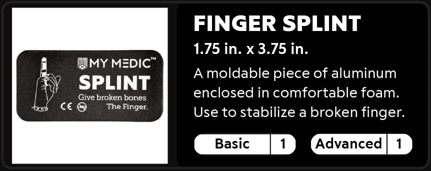 Finger Splint 1-1
