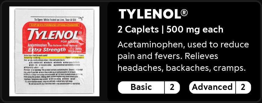 Tylenol 2-2